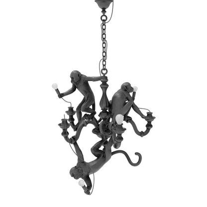MONKEY CHANDELIER - LED resin chandelier.