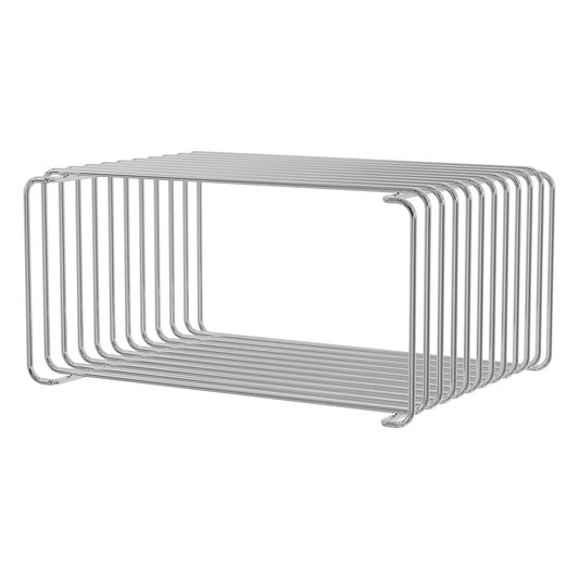 Panton Wire Half Height module, depth 25,7 cm, 43 Chrome