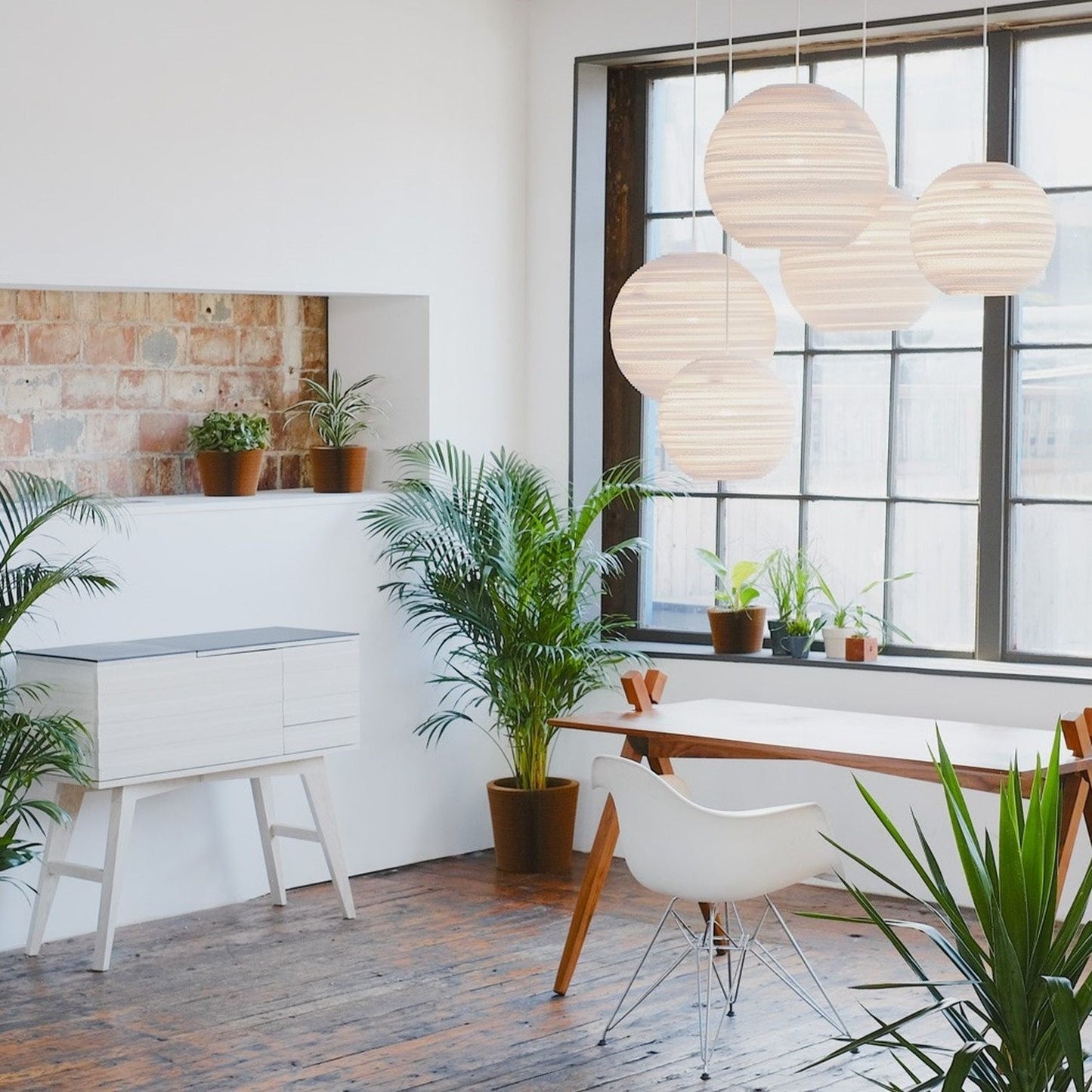 Graypants Scraplight Moon Pendant Lamp