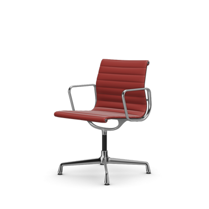 Aluminium Chairs EA 104 swivel – Dine (Cover material - Fabric Leather)