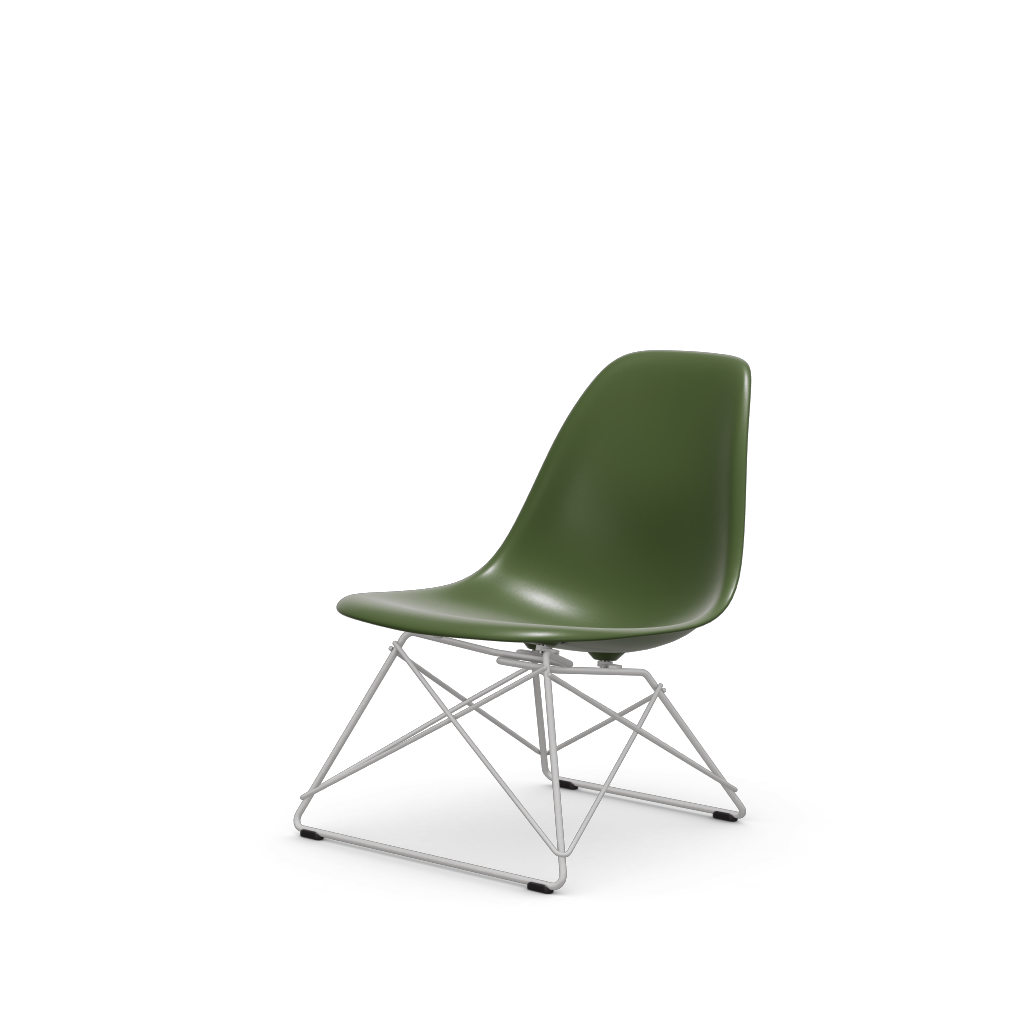 Eames Plastic Side Chair LSR (without upholstery).