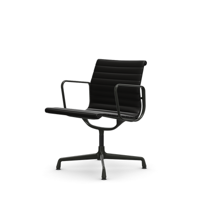 Aluminium Chairs EA 108 swivel – Conference (Cover material - Fabric Leather)