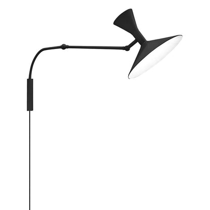MINI LAMPE DE MARSEILLE - Adjustable aluminium wall lamp.