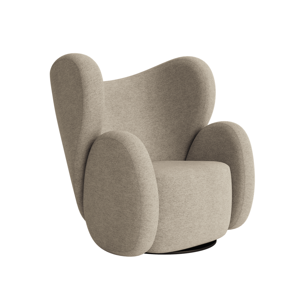 BIG BIG CHAIR - Wing fabric armchair.