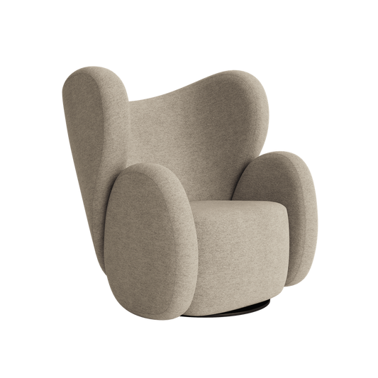 BIG BIG CHAIR - Wing fabric armchair.