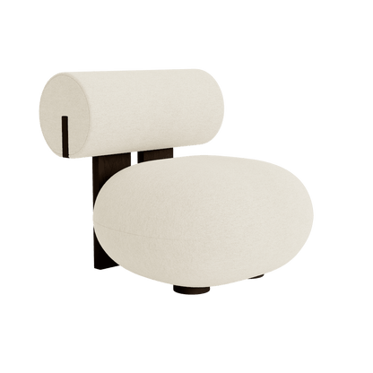 HIPPO LOUNGE - Fabric easy chair.