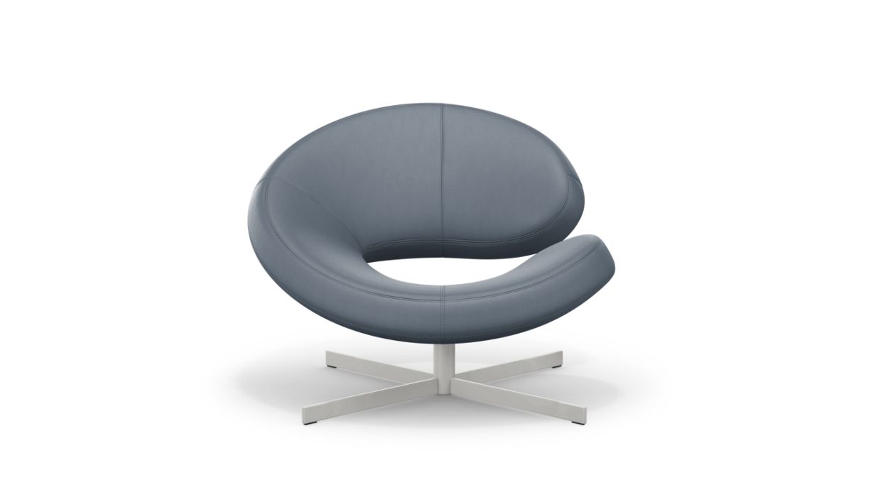 NUAGE 2 ARMCHAIR - LACQUERED BASE by Roche Bobois