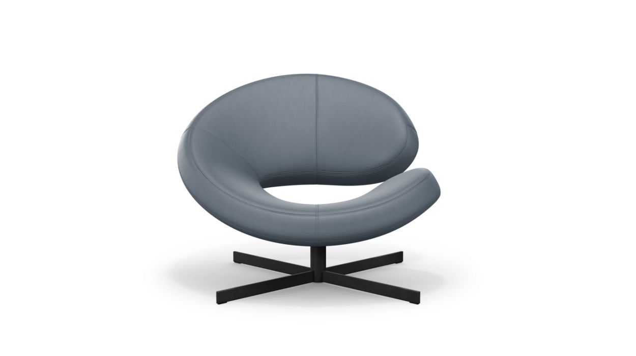 NUAGE 2 ARMCHAIR - LACQUERED BASE by Roche Bobois