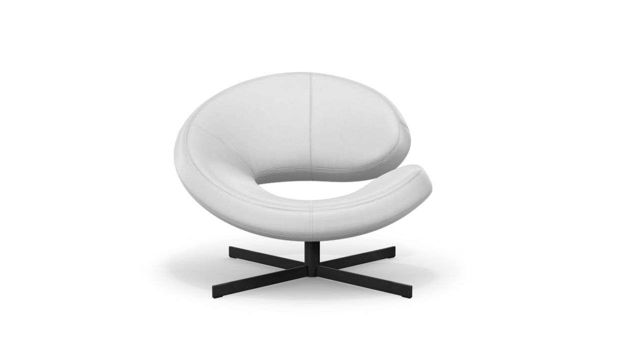 NUAGE 2 ARMCHAIR - LACQUERED BASE by Roche Bobois