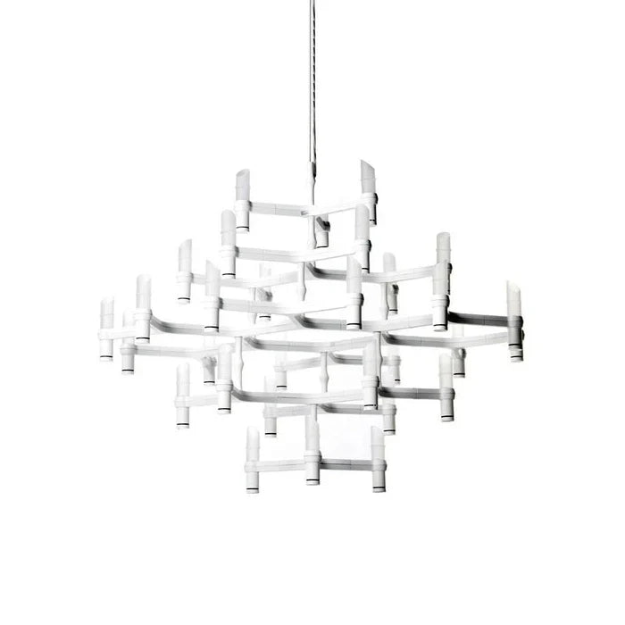 CROWN MAJOR - Die cast aluminium chandelier.