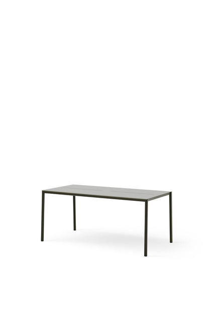 May table, 170 x 85 cm, dark green