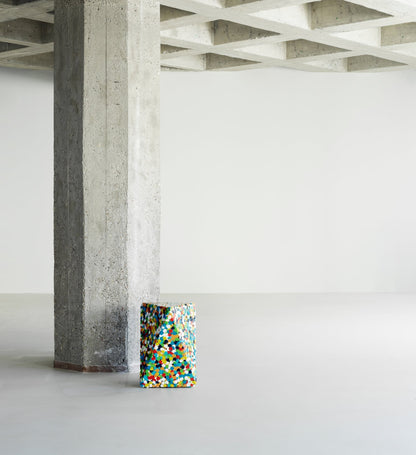 Delta Proust side table, multicolour