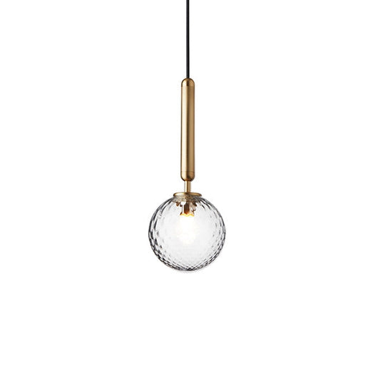 Miira 1 Pendant Lamp Small by Nuura #Brass & Clear