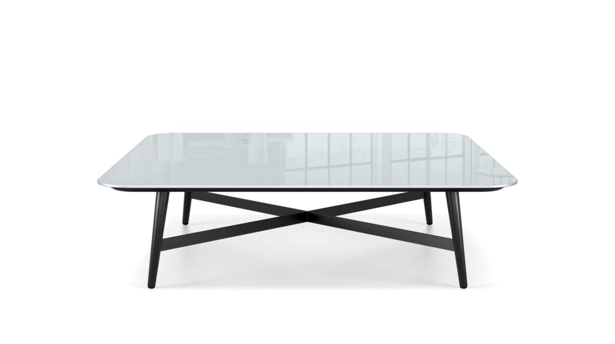 OCTET COCKTAIL TABLE - LACQUERED GLASS by Roche Bobois