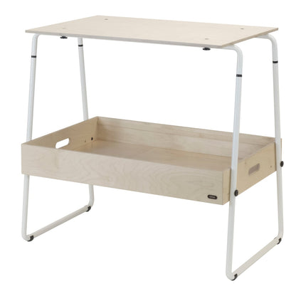 P001 counter, birch - white
