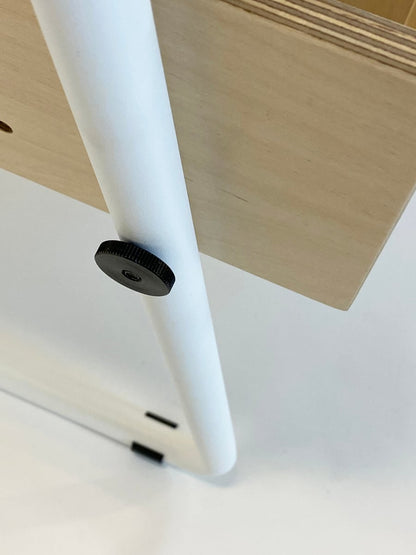 P001 counter, birch - white