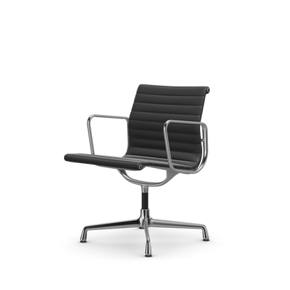 Aluminium Chairs EA 108 swivel – Conference (Cover material - Fabric Leather)