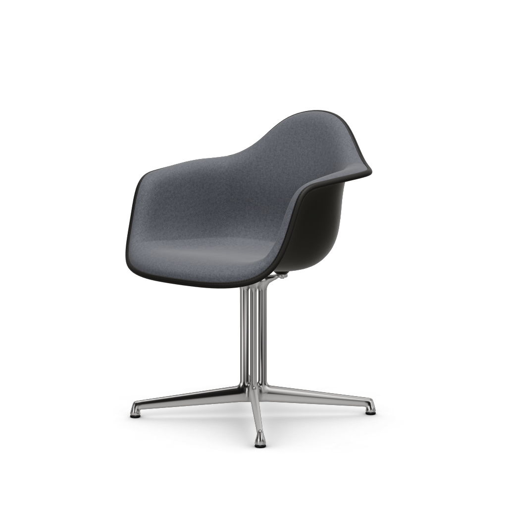 Eames Plastic Armchair DAL (with full upholstery)