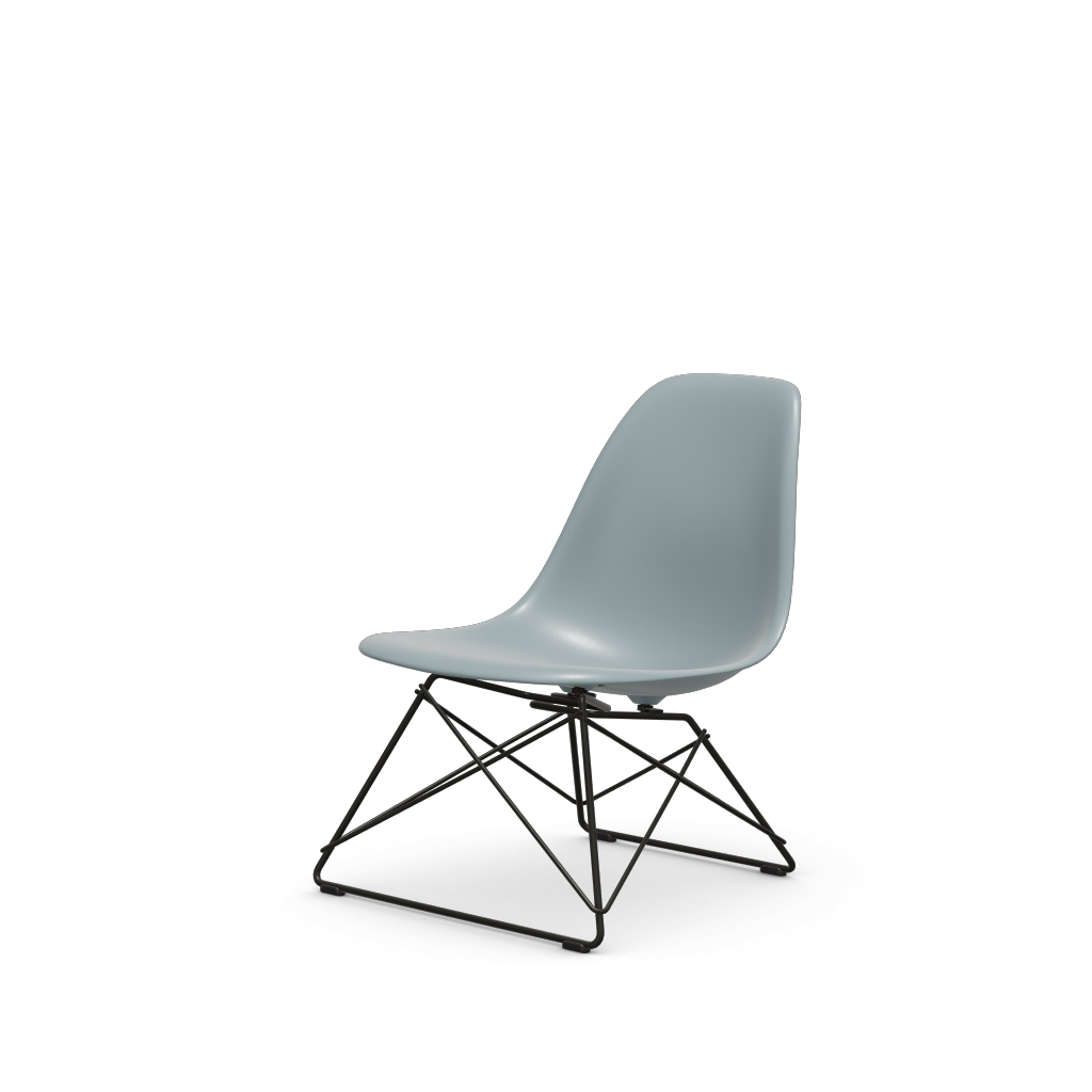 Eames Plastic Side Chair LSR (without upholstery).