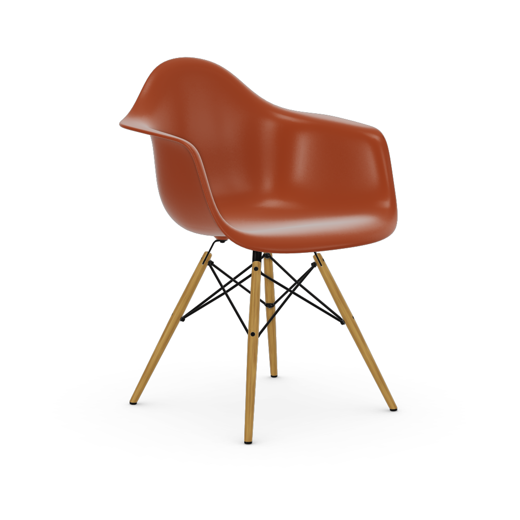 Eames Plastic Armchair DAW (without upholstery).