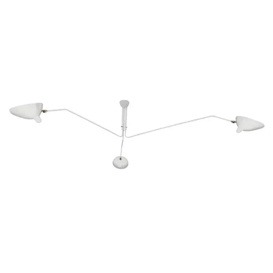Ceiling lamp 3 rotating arms.