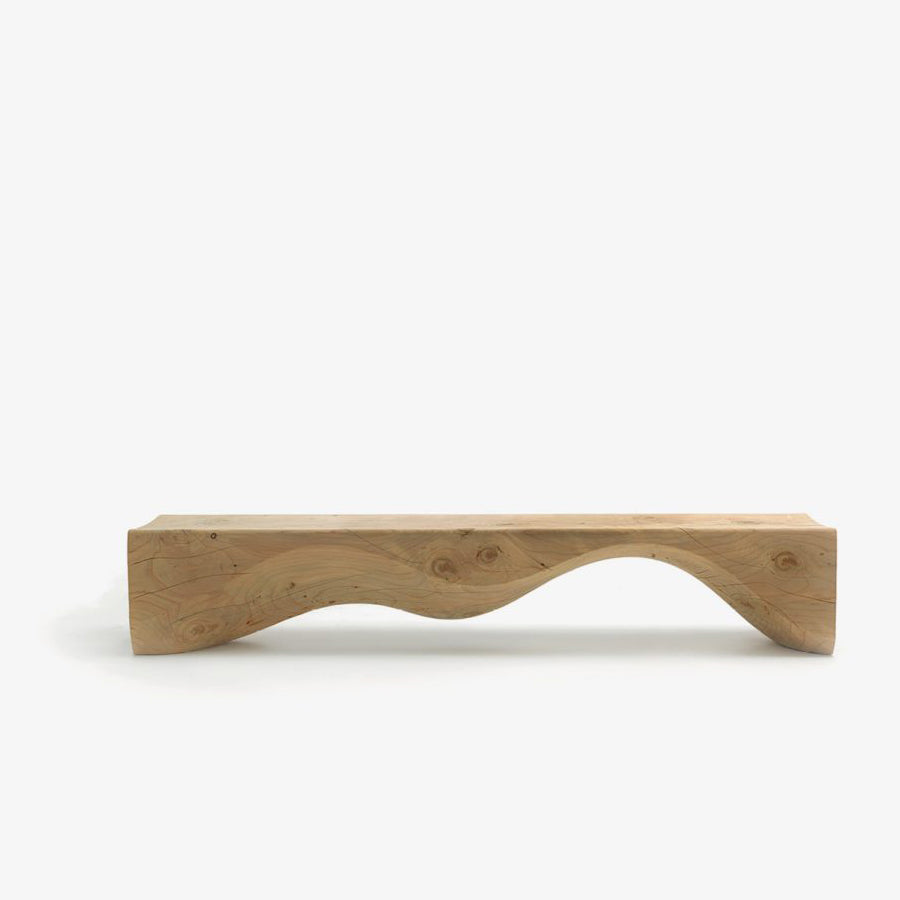 MOUNTAINS - Cedarwood bench.