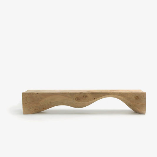 MOUNTAINS - Cedarwood bench.