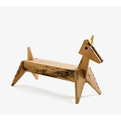 UNICORNO - Briccola solid wood bench.