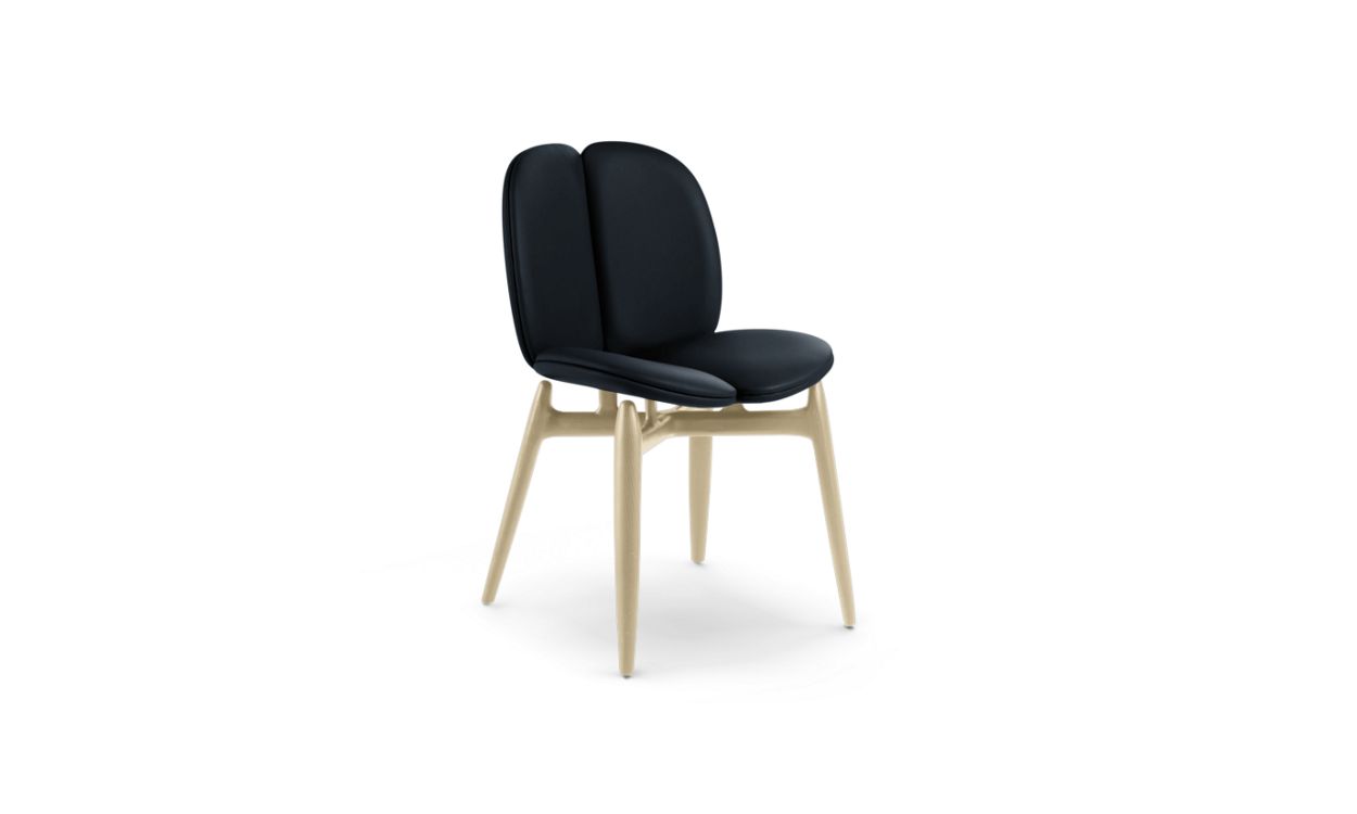 PULP CHAIR IN STAINED ASH WOOD by Roche Bobois