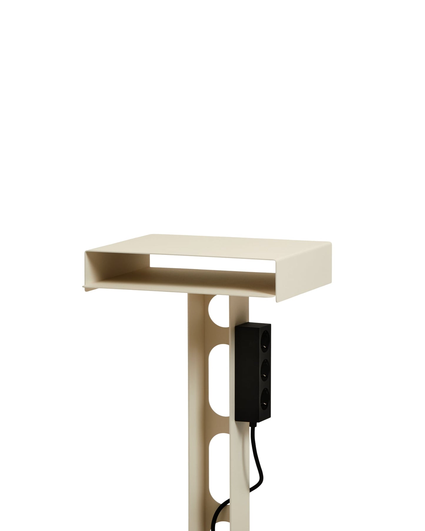 Sidekick table, pearl