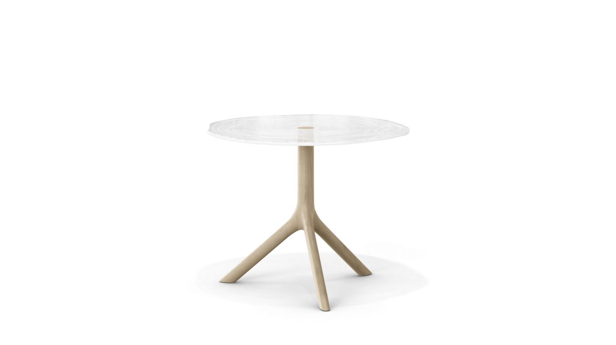 PLEXIWOOD END TABLE by Roche Bobois