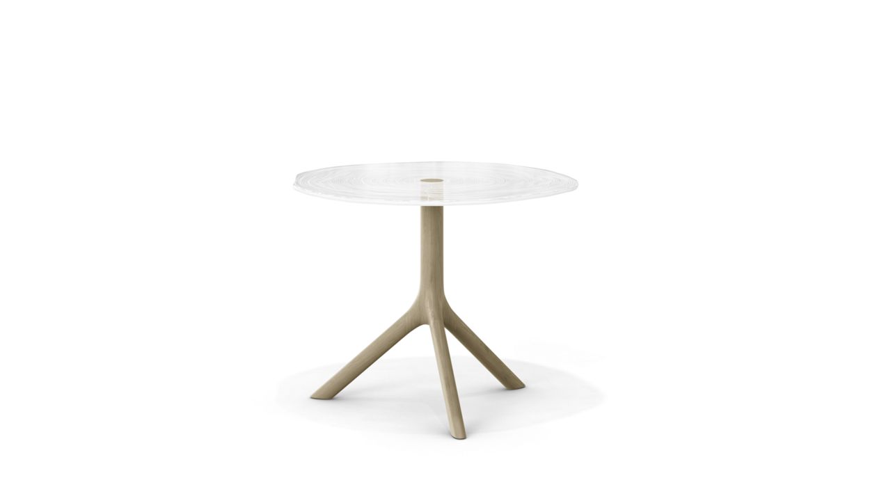 PLEXIWOOD END TABLE by Roche Bobois