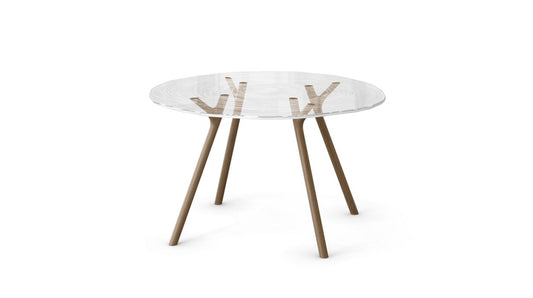 PLEXIWOOD DINING TABLE by Roche Bobois