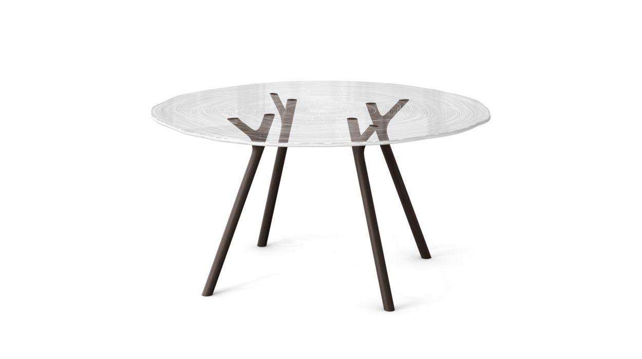 PLEXIWOOD DINING TABLE by Roche Bobois