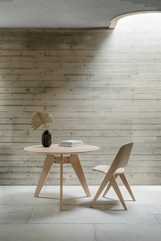 Lavitta table, round, 100 cm, oak