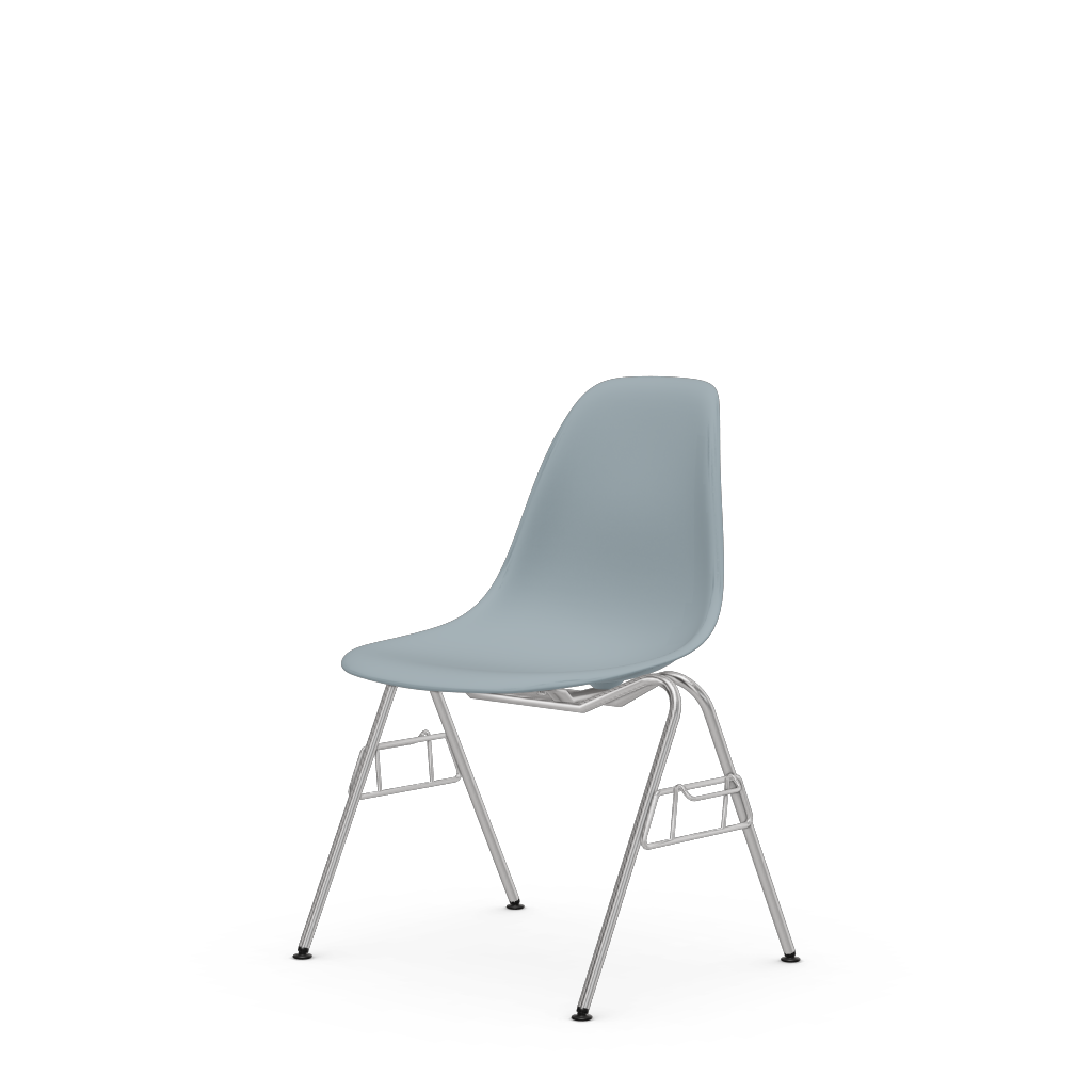 Eames Plastic Side Chair DSS (without upholstery).
