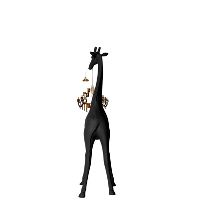 Giraffe In Love Xs table/floor lamp by Qeeboo #Black