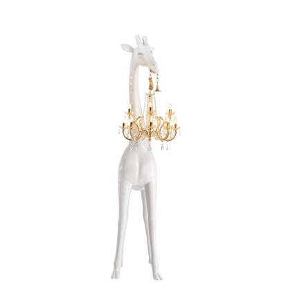 Giraffe in Love M Indoor by Qeeboo #White