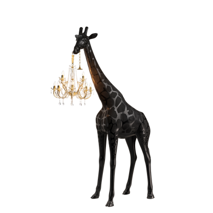 Giraffe in Love M Indoor by Qeeboo #Black
