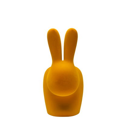 Rabbit Chair Velvet Finish by Qeeboo #Dark Gold
