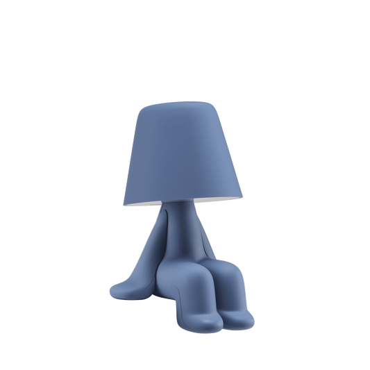 Sweet Brothers Sam portable LED lamp by Qeeboo #Light Blue