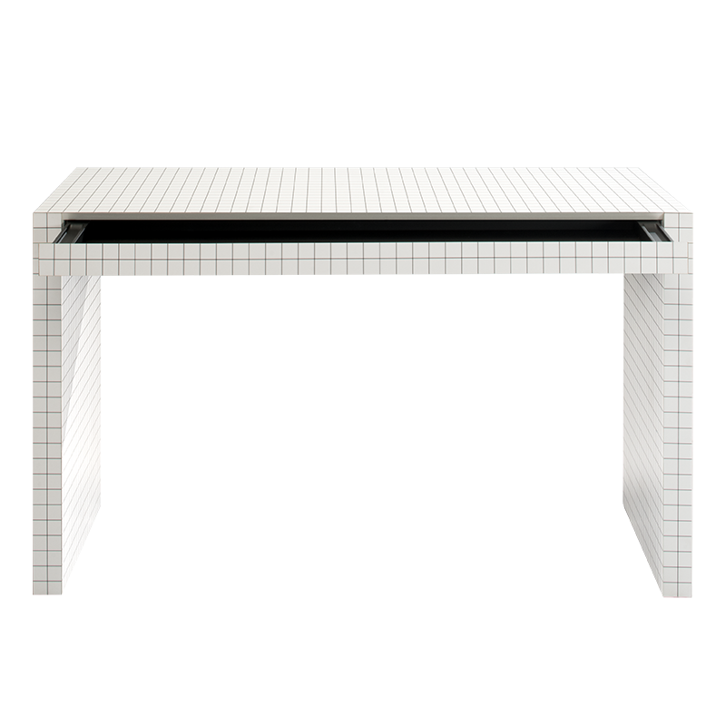 Quaderna Writing desk 2750 - Honeycomb console table / secretary desk.