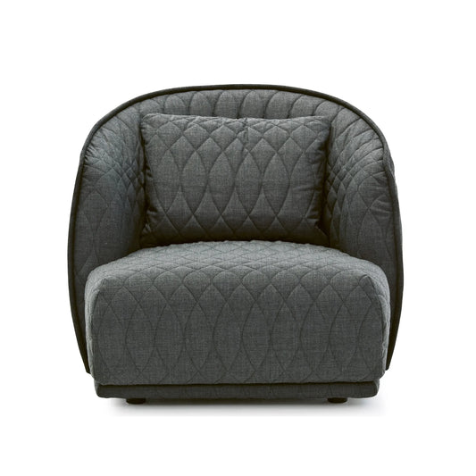 REDONDO - Fabric armchair with armrests (Request Info).