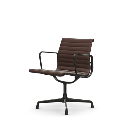 Aluminium Chairs EA 108 swivel – Conference (Cover material - Fabric Leather)