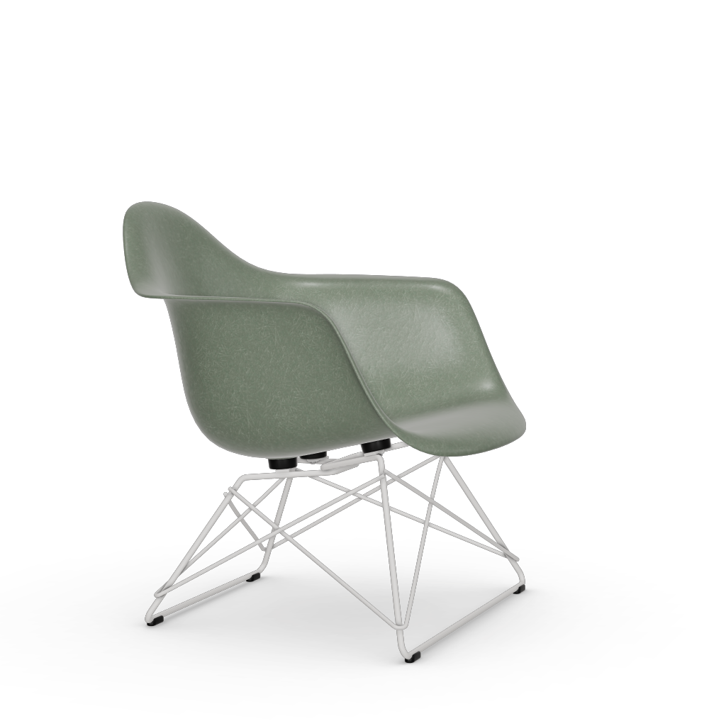 Eames Fiberglass Armchair LAR (without upholstery).