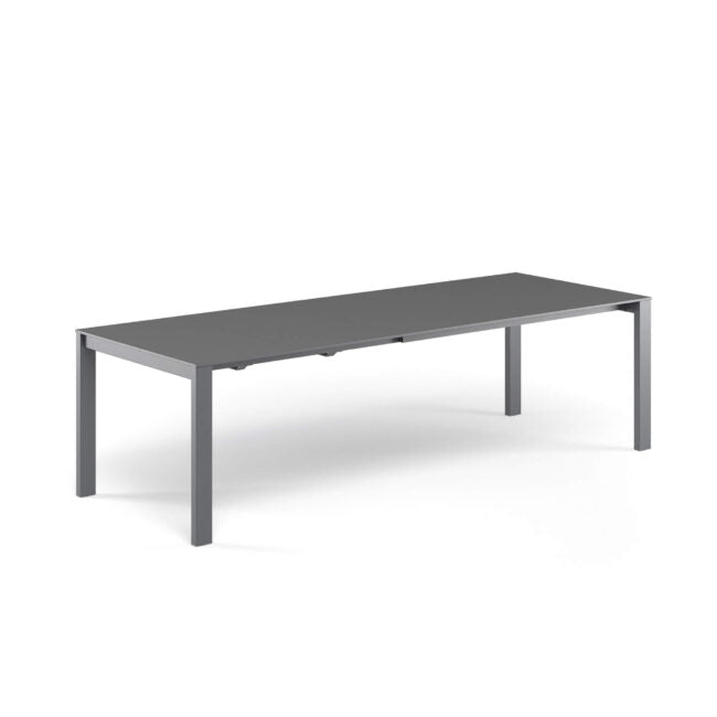 Round Extensible table with Hpl top 160+54+54x100 (Request Info).