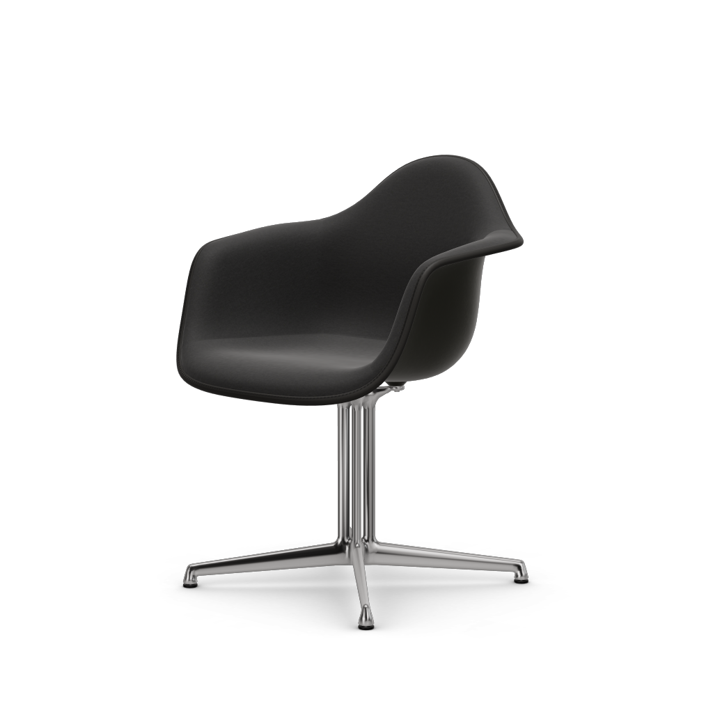 Eames Plastic Armchair DAL (with full upholstery)