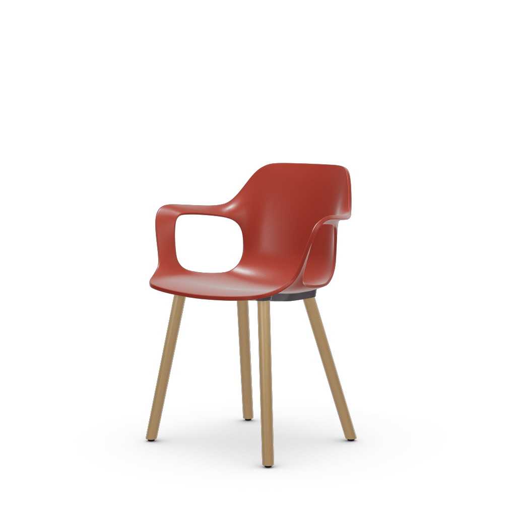 HAL RE Armchair Wood (without seat upholstery).