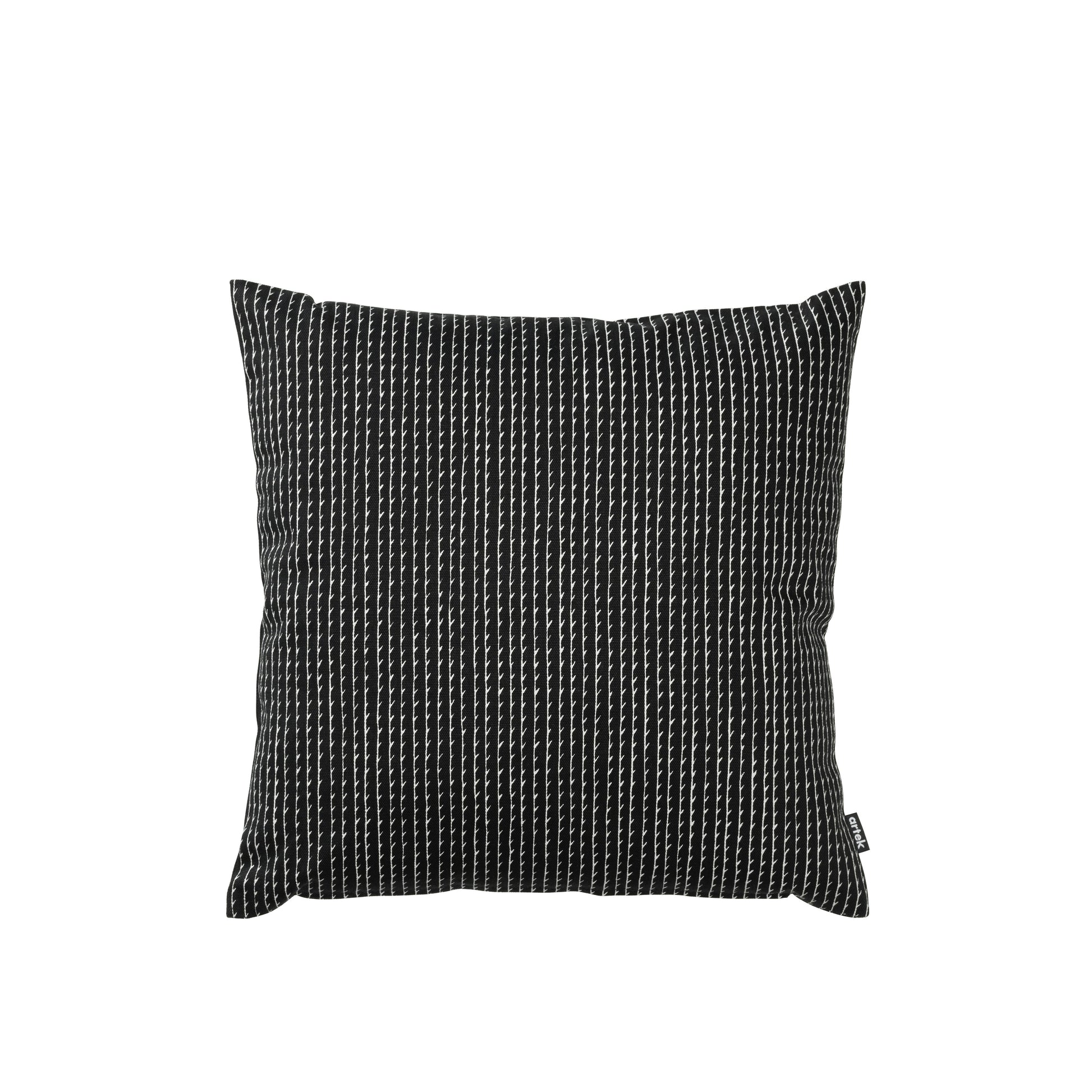 Artek Rivi Cushion Cover, small — black/white
