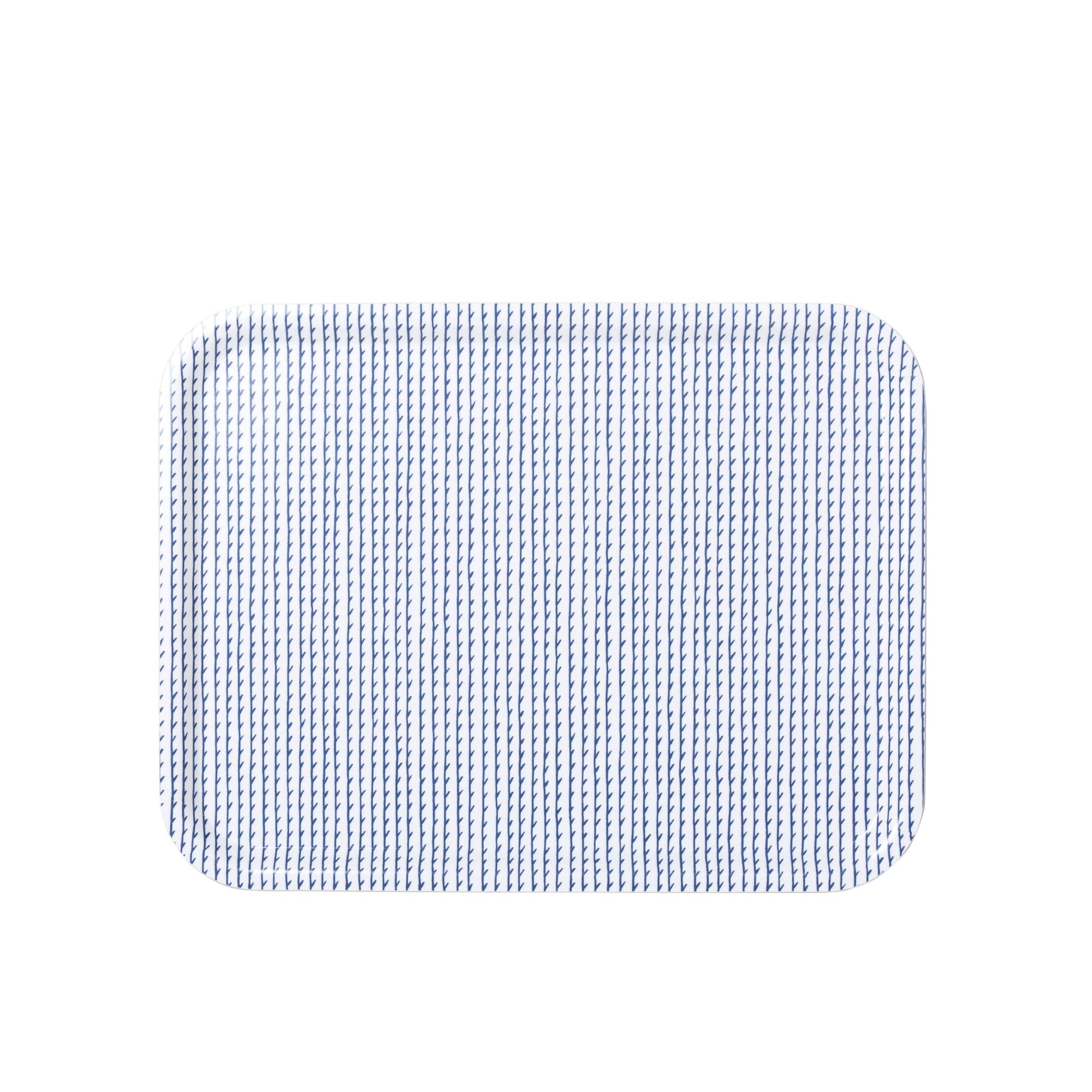 Artek Rivi Tray, large — white/blue